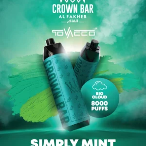 Al Fakher Vape Crown Bar Big Cloud 8000 Puffs 5% Nicotine Disposable Vape Wholesale - European Warehouse Stock - SYNCVAPE - 10