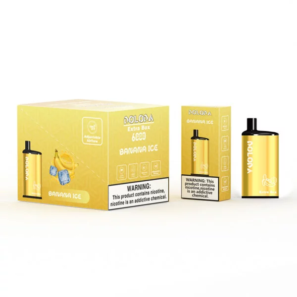 DOLODA Extra Box 6000 Puffs 2% 5% Nikotynowy akumulator jednorazowy Vape Hurt - SYNCVAPE - 10