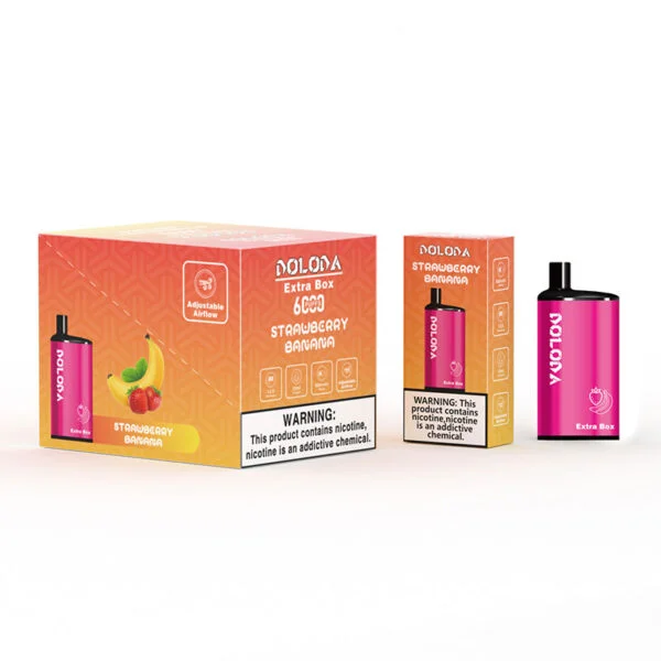 DOLODA Extra Box 6000 Puffs 2% 5% Nikotynowy akumulator jednorazowy Vape Hurt - SYNCVAPE - 2