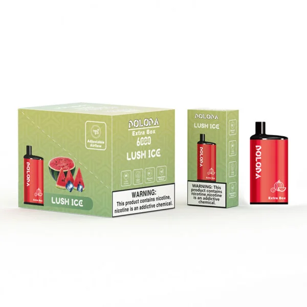 DOLODA Extra Box 6000 Puffs 2% 5% Nikotynowy akumulator jednorazowy Vape Hurt - SYNCVAPE - 7