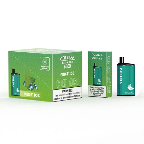 DOLODA Extra Box 6000 Puffs 2% 5% Nikotynowy akumulator jednorazowy Vape Hurt - SYNCVAPE - 11