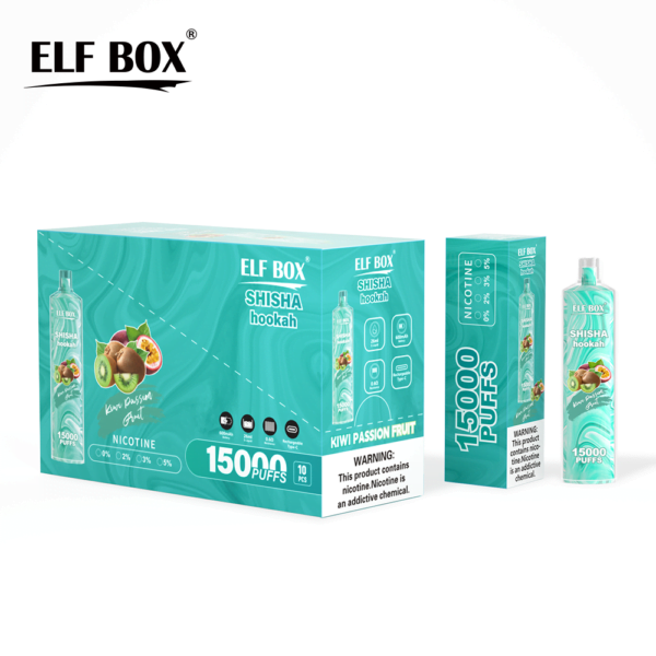 ELF BOX LS15000 Puff Shisha Hookah 0% 2% 5% Nicotine Rechargeable Disposable Vape Wholesale - SYNCVAPE - 14