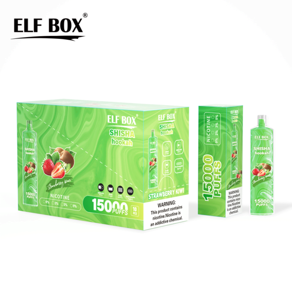 ELF BOX LS15000 Puff Shisha Hookah 0% 2% 5% Nicotine Rechargeable Disposable Vape Wholesale - SYNCVAPE - 7