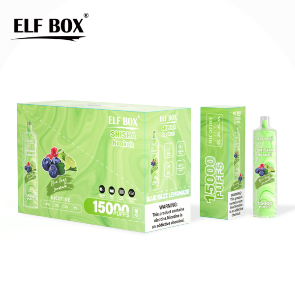 ELF BOX LS15000 Puff Shisha Hookah 0% 2% 5% Nicotine Rechargeable Disposable Vape Wholesale - SYNCVAPE - 11