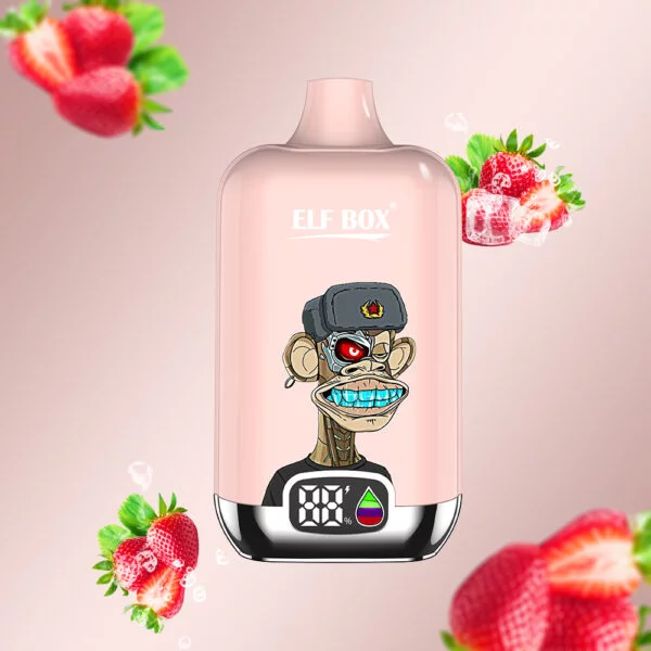 ELF kaste digitālā 12000 uzpūtienu 0% 2% 3% 5% Nikotīna LED displejs Vienreizējās lietošanas Vape Vairumtirdzniecība - SYNCVAPE - 5