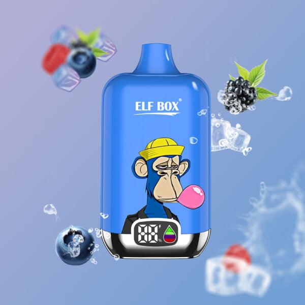 ELF box digital 12000 puffs 0% 2% 3% 5% Nicotine LED display Disposable Vape Wholesale - SYNCVAPE - 14