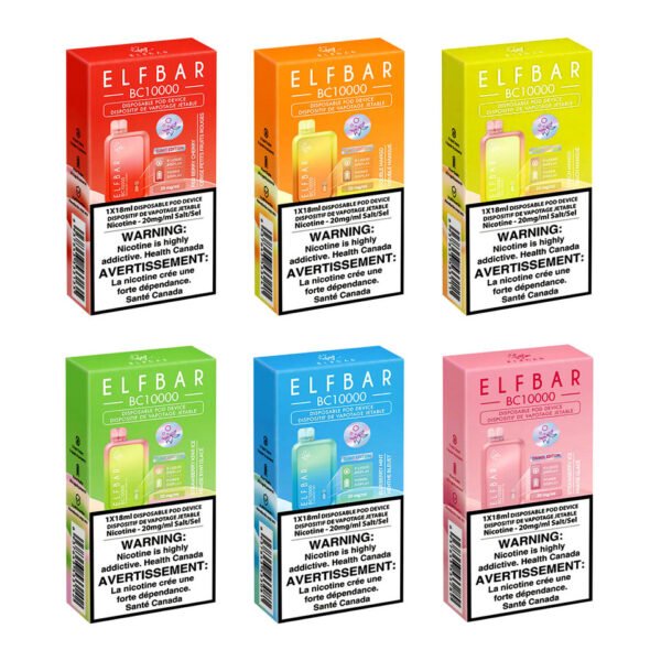 Elf Bar BC10000 (10K) 5% 20mg di nicotina monouso Vape all'ingrosso - SYNCVAPE - 16