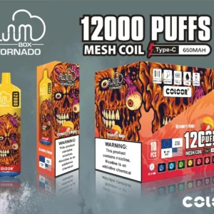 FLUUM BOX 12000 Puff 0% 2% 3% 5% Nikotin újratölthető eldobható Vape toll hüvelyek E-cigaretta nagykereskedés - SYNCVAPE - 17