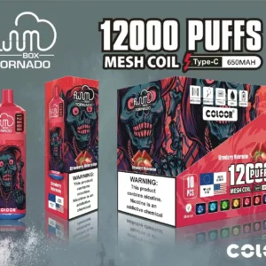 FLUUM BOX 12000 Szívás 0% 2% 3% 5% Nikotin Újratölthető Eldobható Vape Pen toll E-cigaretta Nagyker - SYNCVAPE - 16