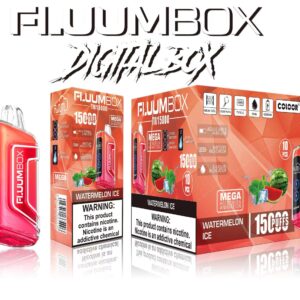 FluuM Digital Box TN 15000 Puffs 0% 2% 3% 5% Nicotina recarregável descartável Vape Pen Pods E-Cigarette atacado - SYNCVAPE - 19