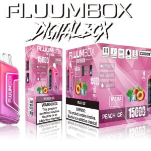 FluuM Digital Box TN 15000 Pust 0% 2% 3% 5% Nikotin Genopladelig engangs Vape Pen Pods E-cigaret Engros - SYNCVAPE - 15