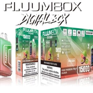 FluuM Digital Box TN 15000 Puffs 0% 2% 3% 5% Nicotina Recarregável Vape Descartável Caneta Pods E-Cigarro Atacado - SYNCVAPE - 22
