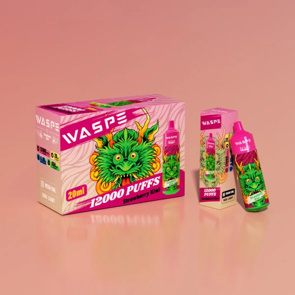 WASPE 12000 PUFFS 0% 2% 3% 5% Nicotine Vape Μίας χρήσης Χονδρική - SYNCVAPE - 6