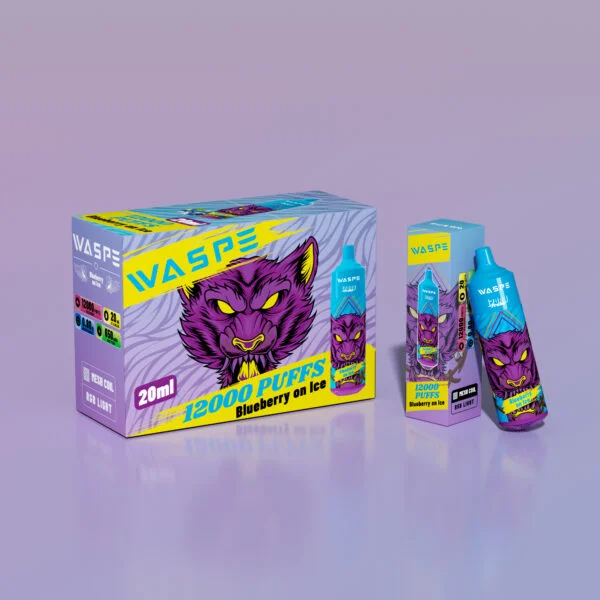 WASPE 12000 PUFFS 0% 2% 3% 5% Nicotine Vape Μίας χρήσης Χονδρική - SYNCVAPE - 12