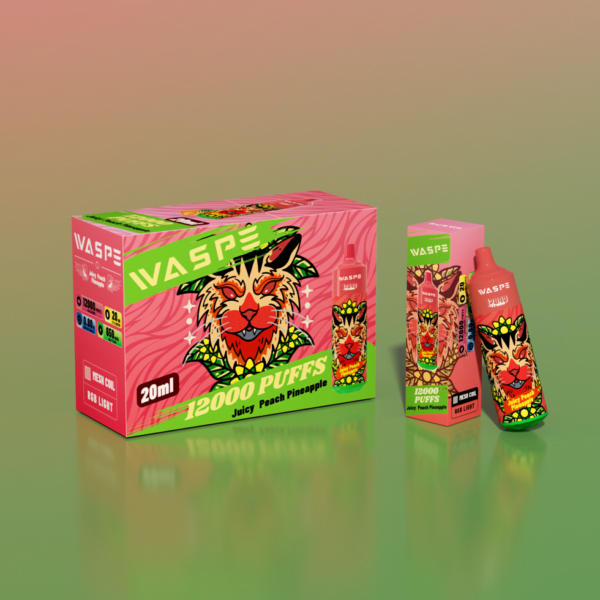 WASPE 12000 PUFFS 0% 2% 3% 5% Nikotin engangsvape Engros - SYNCVAPE - 2