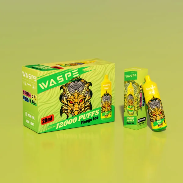 WASPE 12000 PUFFS 0% 2% 3% 5% Nicotine Vape Μίας χρήσης Χονδρική - SYNCVAPE - 4