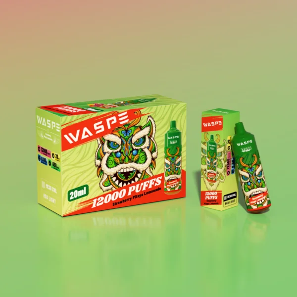 WASPE 12000 PUFFS 0% 2% 3% 5% Nicotine Vape Μίας χρήσης Χονδρική - SYNCVAPE - 8