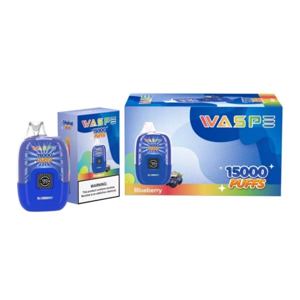 WASPE 15000 PUFFS Digital Box 0% 2% 3% 5% Nicotine Disposable Vape Wholesale - SYNCVAPE - 9