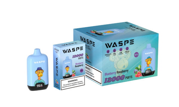 WASPE 12000 PUFFS Digital Box 0% 2% 3% 5% Nikotin engangsvape Engros - SYNCVAPE - 8