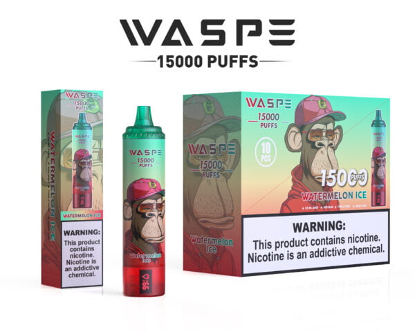 WASPE 15000 PUFFS 0% 2% 3% 5% Nicotine Disposable Vape Wholesale - SYNCVAPE - 5