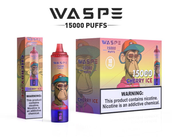 WASPE 15000 PUFFS 0% 2% 3% 5% Nicotine Disposable Vape Wholesale - SYNCVAPE - 6