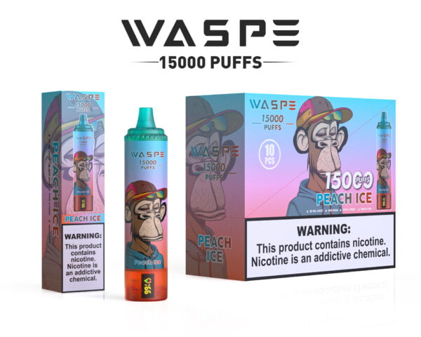 WASPE 15000 PUFFS 0% 2% 3% 5% Nicotine Disposable Vape Wholesale - SYNCVAPE - 7