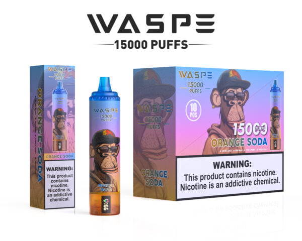 WASPE 15000 PUFFS 0% 2% 3% 5% Nicotine Disposable Vape Wholesale - SYNCVAPE - 14