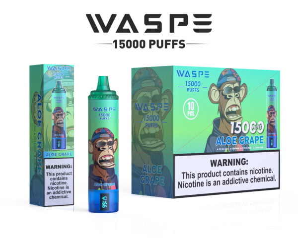 WASPE 15000 PUFFS 0% 2% 3% 5% Nicotine Disposable Vape Wholesale - SYNCVAPE - 3