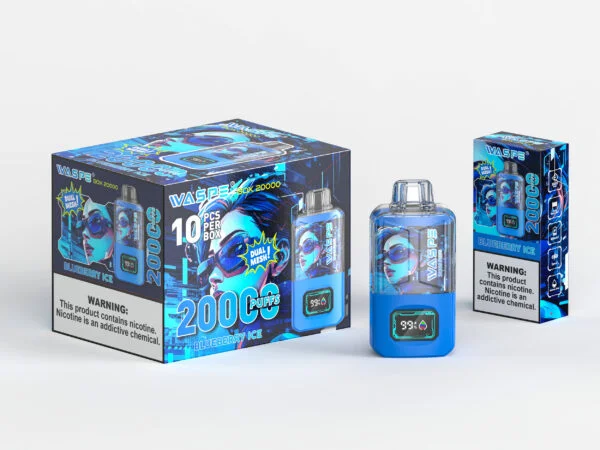 WASPE 20000 PUFFS Dual Mesh Box 0% 2% 3% 5% Nikotin engangsvape Engros - SYNCVAPE - 7