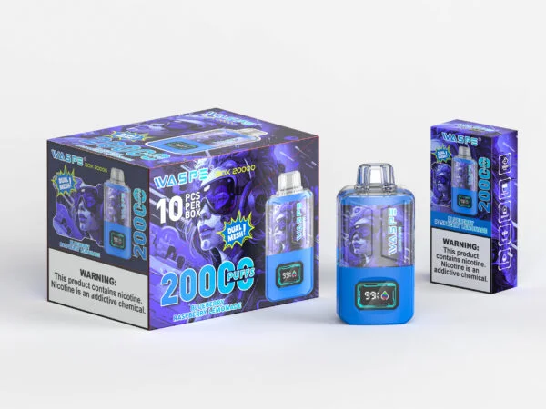 WASPE 20000 PUFFS Dual Mesh Box 0% 2% 3% 5% Nikotin engangsvape Engros - SYNCVAPE - 8