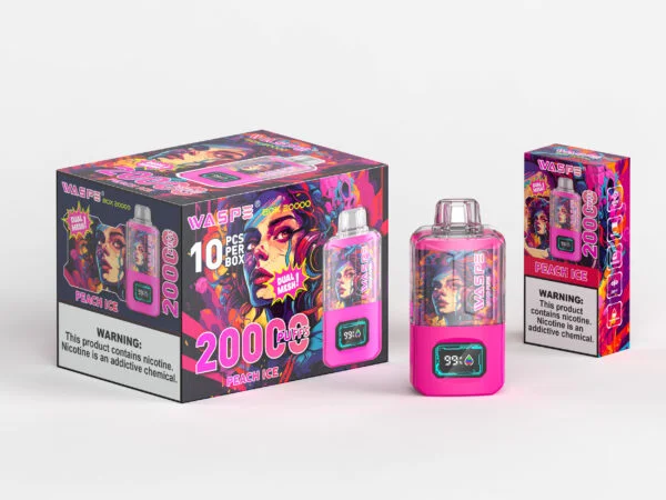 WASPE 20000 PUFFS Dual Mesh Box 0% 2% 3% 5% Nikotin engangsvape Engros - SYNCVAPE - 11