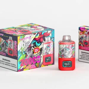 WASPE 20000 PUFFS Dual Mesh Box 0% 2% 3% 5% Nikotin engangsvape Engros - SYNCVAPE - 18