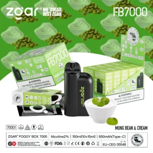 ZGAR FOGGY BOX 7000 Rookwolken 2% Nicotine Oplaadbare Wegwerp Vape Groothandel - SYNCVAPE - 22