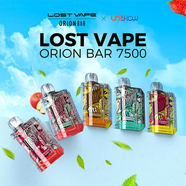 Lost Vape Orion Bar 7500 Puffs 5% Nikotin wiederaufladbar Einweg-Vape Großhandel – SYNCVAPE – 1