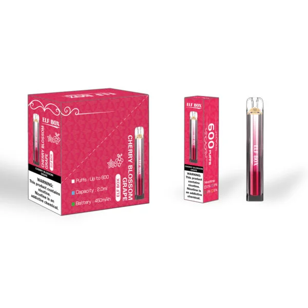 ELF BOX 600 Puffs 2% Stilo Vape de unică folosință cu nicotină Comerț cu ridicata - SYNCVAPE - 14
