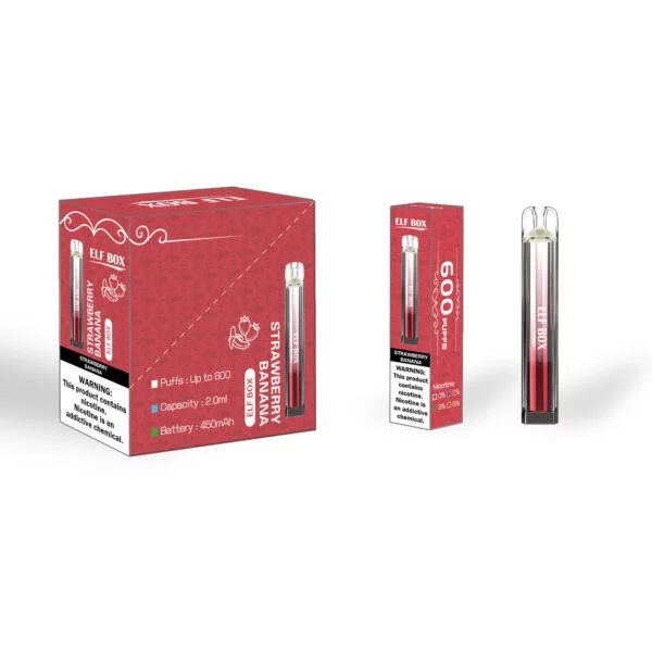 ELF BOX 600 Puffs 2% Stilo Vape de unică folosință cu nicotină Comerț cu ridicata - SYNCVAPE - 5