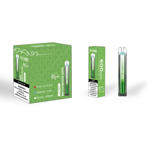 ELF BOX 600 Puffs 2% Sticla Vape de unică folosință cu nicotină Comerț cu ridicata - SYNCVAPE - 9