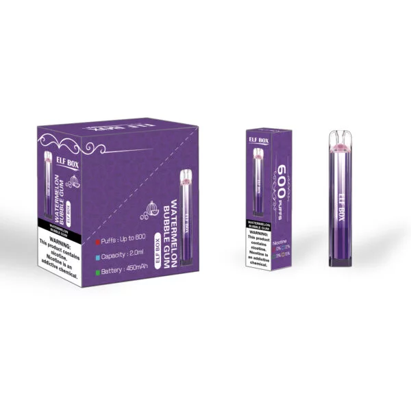 ELF BOX 600 Puffs 2% Stilo Vape de unică folosință cu nicotină Comerț cu ridicata - SYNCVAPE - 12