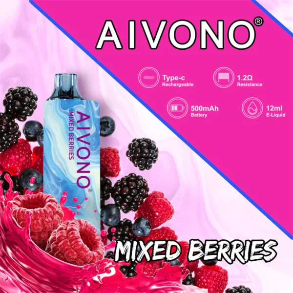 AIVONO AIM GUN 7000 Puffs 0% 2% 3% 5% Genopladelige engangsvapes med lav nikotinindhold Pen Bulk Køb Engros - SYNCVAPE - 6