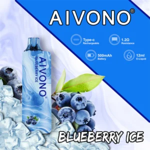 AIVONO AIM GUN 7000 Puffs 0% 2% 3% 5% Genopladelige engangsvapes med lavt nikotinindhold Pen Bulk Køb Engros - SYNCVAPE - 13