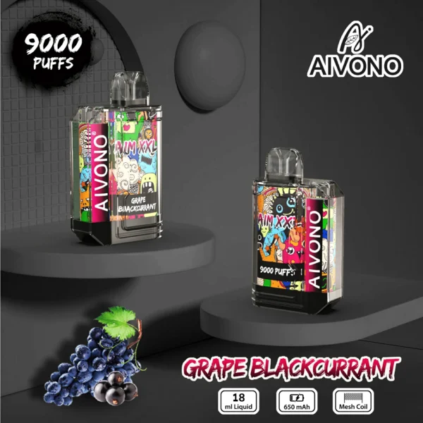 AIVONO AIM XXL 9000 Puffs 0% 2% 3% 5% Penna per vaporizzatori usa e getta ricaricabile a basso contenuto di nicotina all'ingrosso Acquista all'ingrosso - SYNCVAPE - 3