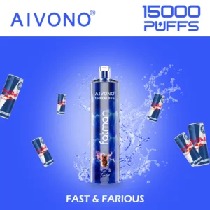 AIVONO FATMAN 15000 Puffs 0% 2% 3% 5% ar zemu nikotīna saturu, atkārtoti uzlādējama vienreizlietojama Vapes pildspalva lielapjoma pirkšana vairumtirdzniecība - SYNCVAPE - 19