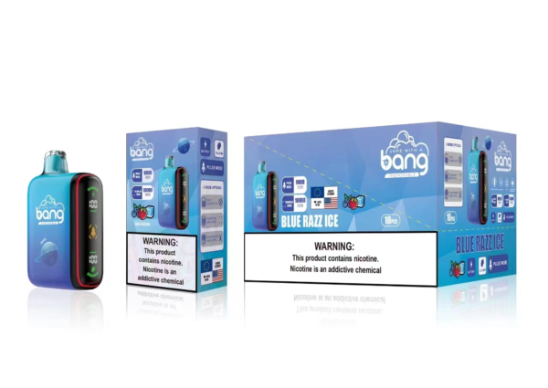 Цифровая коробка с двойной сеткой Bang 18000 Puffs 0% 2% 3% 5% Перезаряжаемая одноразовая ручка для электронных сигарет с низким содержанием никотина. Купить оптом - SYNCVAPE - 8
