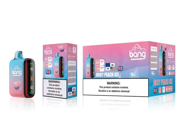 Цифровая коробка Bang 18000 Puffs с двойной сеткой 0% 2% 3% 5% Перезаряжаемая одноразовая ручка для электронных сигарет с низким содержанием никотина, оптовая покупка оптом - SYNCVAPE - 11