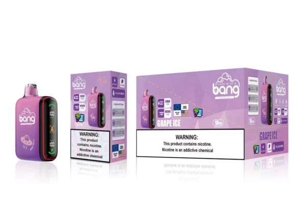 Цифровая коробка с двойной сеткой Bang 18000 Puffs 0% 2% 3% 5% Перезаряжаемая одноразовая ручка для вейпов с низким содержанием никотина Купить оптом - SYNCVAPE - 13