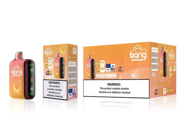 Цифровая коробка Bang 18000 Puffs с двойной сеткой 0% 2% 3% 5% Перезаряжаемая одноразовая ручка для вейпов с низким содержанием никотина, оптовая покупка оптом - SYNCVAPE - 2