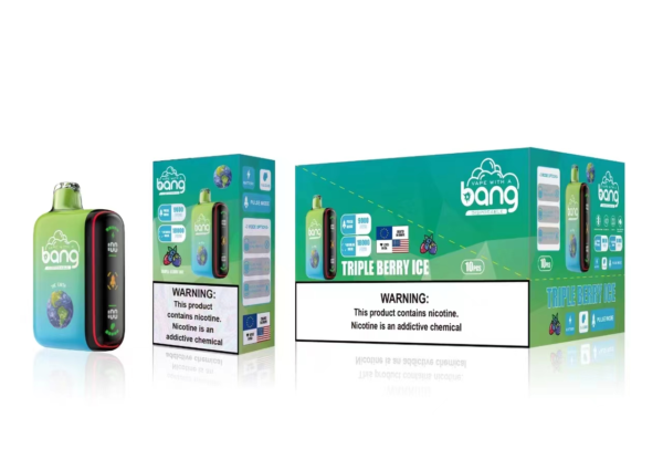 Цифровая коробка с двойной сеткой Bang 18000 Puffs 0% 2% 3% 5% Перезаряжаемая одноразовая ручка для электронных сигарет с низким содержанием никотина, оптовая покупка оптом - SYNCVAPE - 7