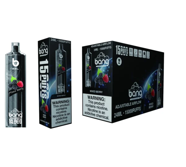 Bang Tn 15000XXL Puffs SHISHA 0% 2% 3% 5% Vähän nikotiinia sisältävä ladattava kertakäyttöinen Vapes Pen Bulk Tukkumyynti - SYNCVAPE - 9