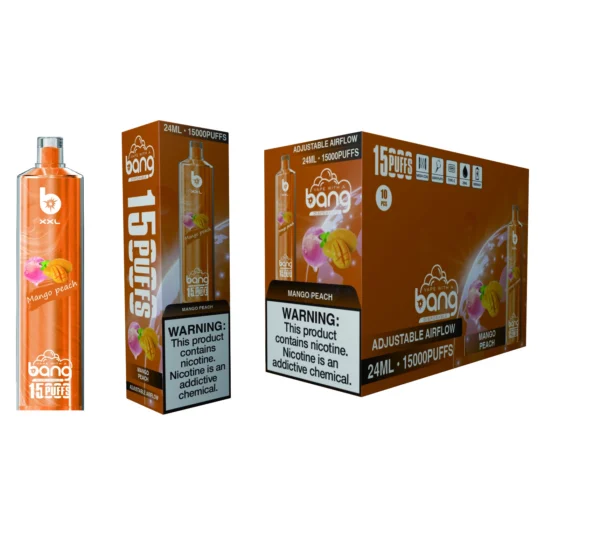 Bang Tn 15000XXL Puffs SHISHA 0% 2% 3% 5% Vähän nikotiinia sisältävä ladattava kertakäyttöinen Vapes Pen Bulk Tukkumyynti - SYNCVAPE - 6