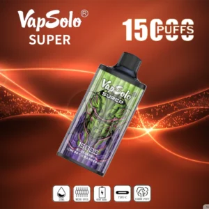 Vapsolo Super 15000 Puffs 2% 5% Low Nicotine Bulk Buy Rechargeable Disposable Vapes Pen Wholesale - SYNCVAPE - 28